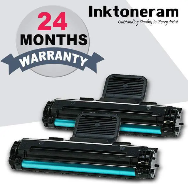 Alt view image 4 of 7 - Inktoneram Compatible Toner Cartridges Replacement for Dell 1110 1100 310-6640 310-7660 (Black, 2-Pack)