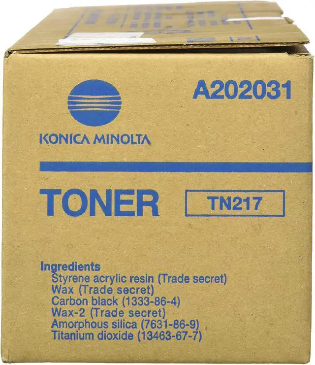 Alt view image 3 of 3 - Genuine OEM Brand Name KMBS Toner Cartridge for Bizhub 223/283 A202031 (17.5K Yield) TN217