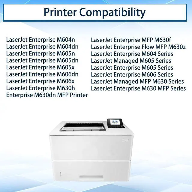 Alt view image 2 of 6 - Ennovor CAIN 1 Pack Black 81A | CF281A Toner Cartridge Replacement for HP Laserjet M604 M605 M605 M606 M630 M630 M604n M604dn M605N M605dn M605x M606dn M606x M630h M630dn M630f M630z Printer Toner