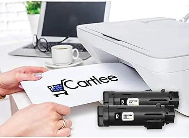 Alt view image 6 of 6 - Cartlee 2 Black Compatible High Yield Laser Toner Cartridges Replacement for Dell H625cdw H825cdw S2825cdn H625 H825 s2825 Smart Color Multifunction Printers Ink