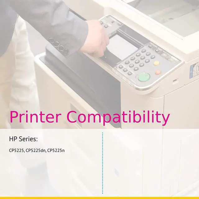 Alt view image 5 of 6 - Ennovor CS Compatible Toner Cartridge Replacement for HP CP5225 CE740A Black HP 307A Color CP5200 CP5225n CP5220 CP5225 CP5225dn Professional CP5225dn CP5200 CP5225n CP5220 CP5225