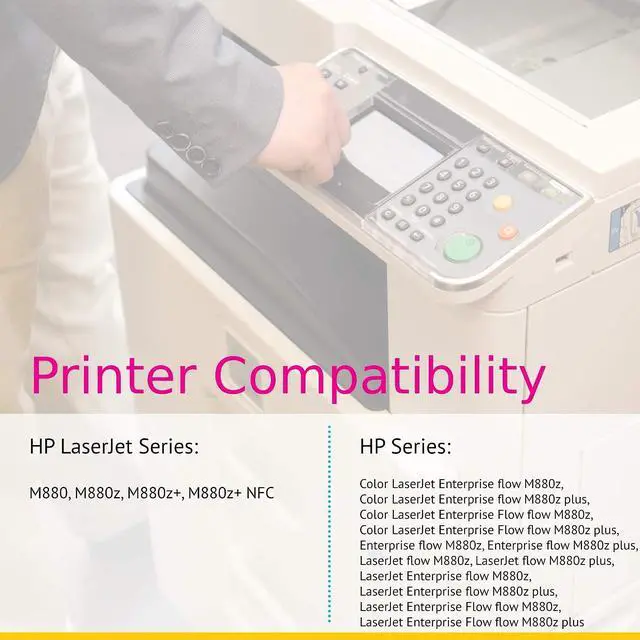 Alt view image 5 of 6 - CS Replacement Toner Cartridge Compatible with HP 827A CF300A Black CF301A