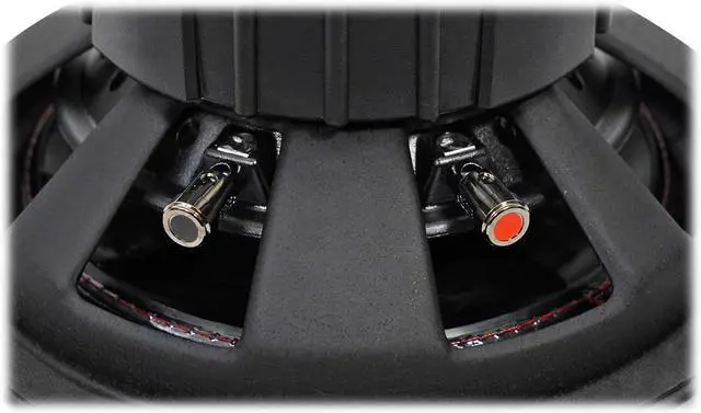 Alt view image 6 of 7 - KICKER 43CVT102 COMPVT 10" 800w SVC 2-Ohm Slim Shallow Car Subwoofer Sub CVT10-2 Bundle with (2) Rockville RPB3-BLACK Portable Bluetooth Speakers (3 Items)