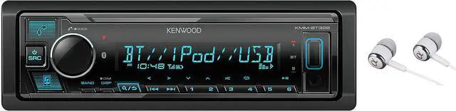 Main image of Bluetooth USB MP3 WMA AM/FM Digital Media Player Dual Phone Connection Pandora Car Stereo Receiver/Free Alphasonik Earbuds