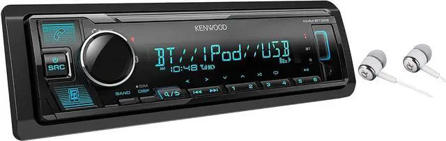 Alt view image 2 of 3 - Bluetooth USB MP3 WMA AM/FM Digital Media Player Dual Phone Connection Pandora Car Stereo Receiver/Free Alphasonik Earbuds