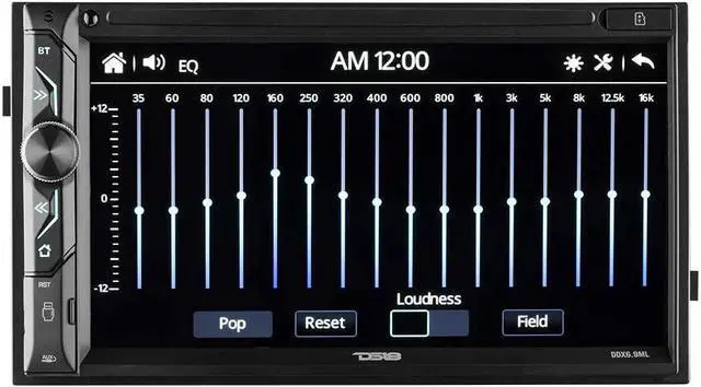 Alt view image 14 of 18 - Ds18 - Ddx6.9Ml - 6.9" Touchscreen Double-Din Headunit With Bluetooth And Usb