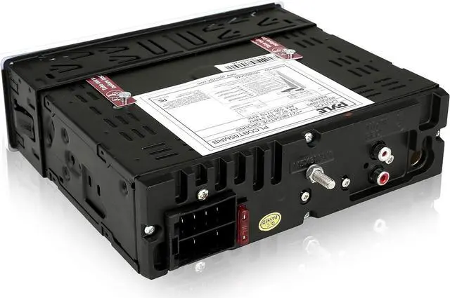 Alt view image 3 of 6 - Marine Stereo Receiver Speaker Kit - In-Dash LCD Digital Console Built-in Bluetooth & Microphone 6.5 Waterproof Speakers (4) w/ MP3/USB/SD/AUX/FM Radio Reader & Remote Control -PLCDBT85MRW