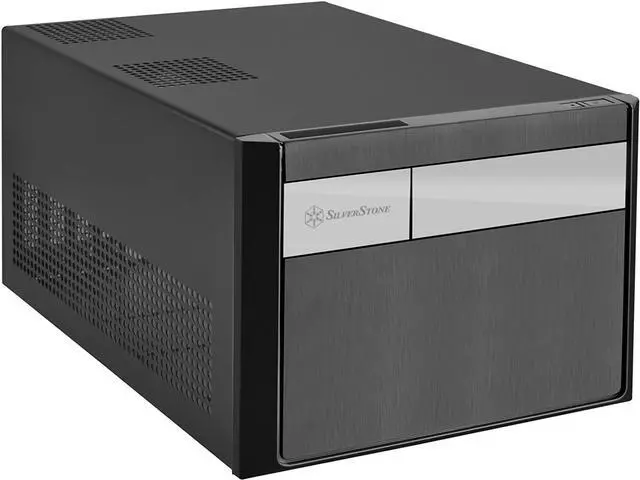 Alt view image 4 of 7 - Silverstone Tek Micro-ATX, Mini-DTX, Mini-ITX Small Form Factor Computer Case, Compatible with ATX PSU Cases SG11B