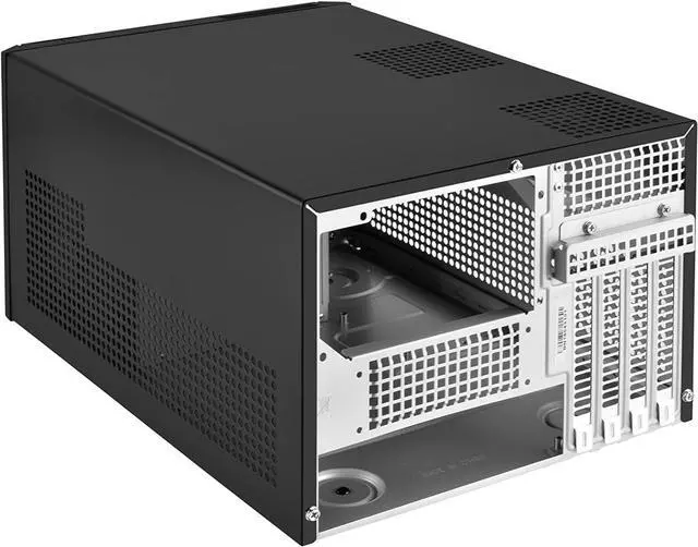 Alt view image 5 of 7 - Silverstone Tek Micro-ATX, Mini-DTX, Mini-ITX Small Form Factor Computer Case, Compatible with ATX PSU Cases SG11B