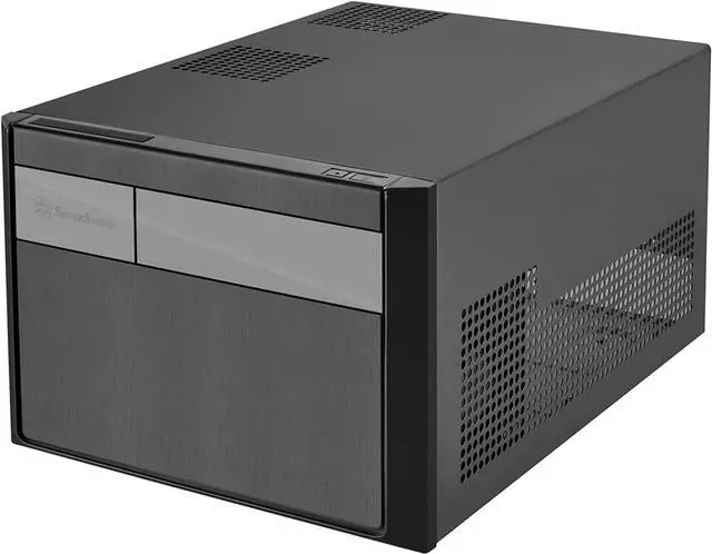 Alt view image 7 of 7 - Silverstone Tek Micro-ATX, Mini-DTX, Mini-ITX Small Form Factor Computer Case, Compatible with ATX PSU Cases SG11B