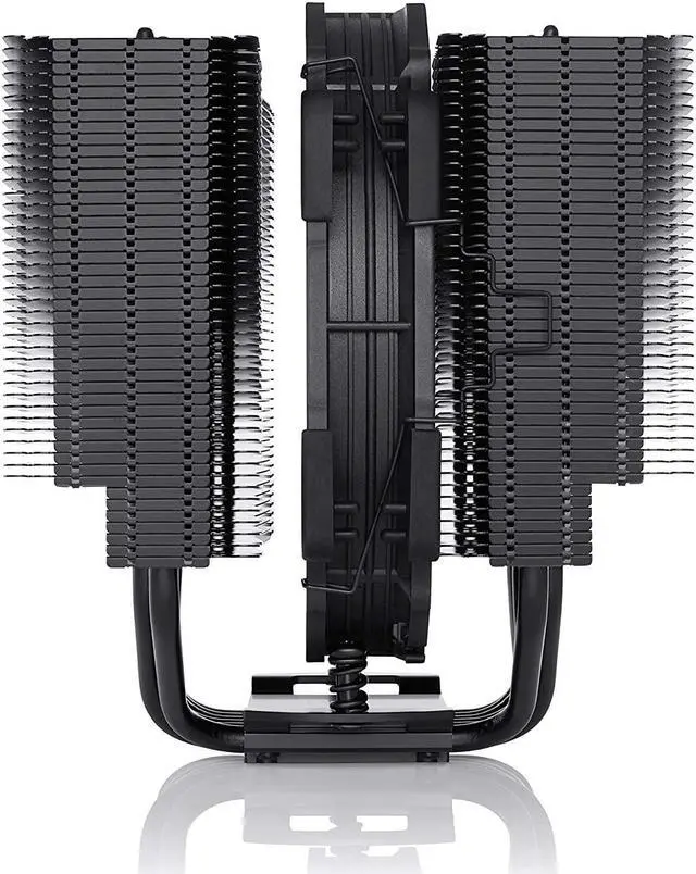 Alt view image 3 of 7 - Noctua NH-D15S chromax.Black, Premium Dual-Tower CPU Cooler with NF-A15 PWM 140mm Fan (Black)