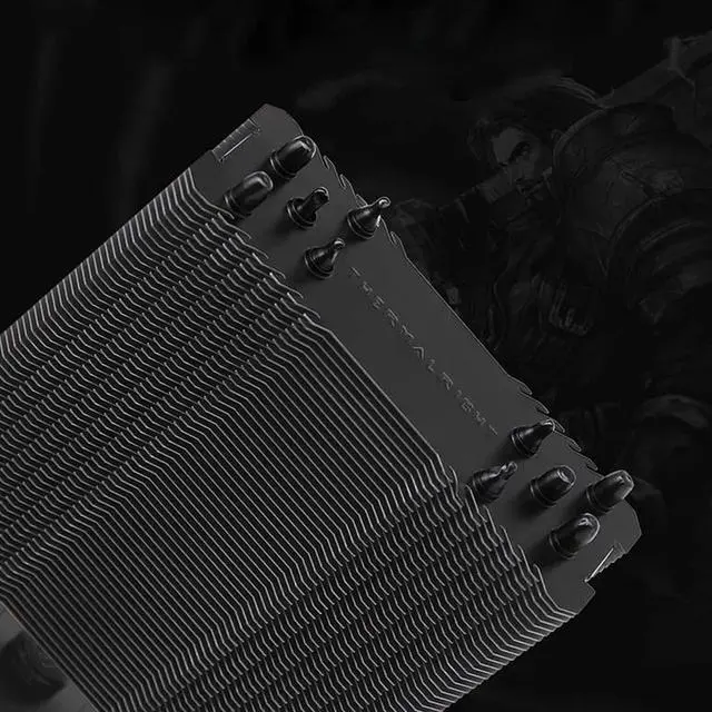 Alt view image 7 of 7 - Thermalright Assassin King 120 CPU Air Cooler, 5 Heatpipes, TL-C12B PWM Fan, for AMD AM4/Intel 115X/1200/2066 (AK120 Black)