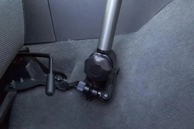 Alt view image 4 of 7 - Mount-It! Laptop Vehicle Mount, No-Drill Computer Seat Mount, Full Motion Adjustable Design for Auto, Truck, Car, Van Use