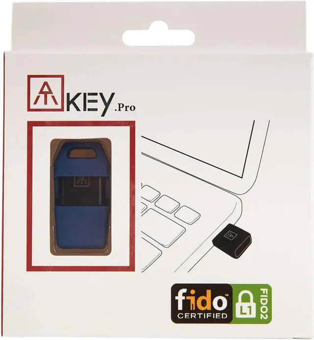 Alt view image 6 of 7 - FIDO2 Certified Security Key, USB Fingerprint authenticaiton USB-A Ports, Protect Online Accounts : Windows, Linux, Mac OS, Google, Bank of America, Facebook, Twitter,