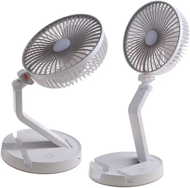 Alt view image 6 of 7 - Foldaway Fan Rechargeable Fan Ultra Lightweight Portable Compact Extendable fan Foldaway Fan Rechargeable Fan Foldable Fan small fan usb fan battery operated fan portable fan mini fan usb desk fan fan