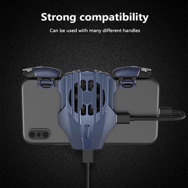 Alt view image 4 of 6 - 1 Pcs Universal Semiconductor Mobile Phone Cooler Phone Heat Sink Radiator Cooling Fan