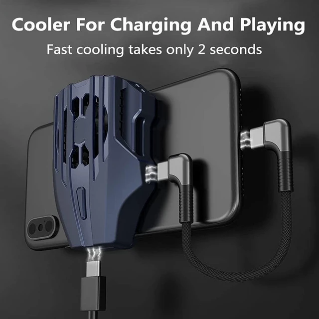 Alt view image 6 of 6 - 1 Pcs Universal Semiconductor Mobile Phone Cooler Phone Heat Sink Radiator Cooling Fan