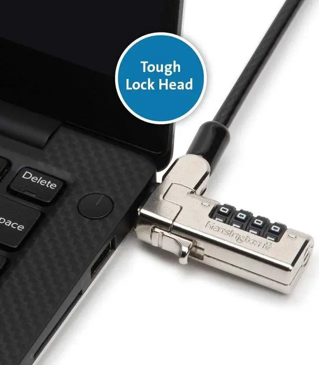 Alt view image 2 of 6 - Kensington N17 Dell Laptop Lock - Combination (K68008WW) Black