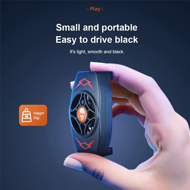 Alt view image 5 of 7 - LISAQ Mini USB Fan, Mobile Phone Cooling Fan Game Cooler Phone Cool Heat Sink Universal Mobile Phone USB Game Cooler System Cooling Fan