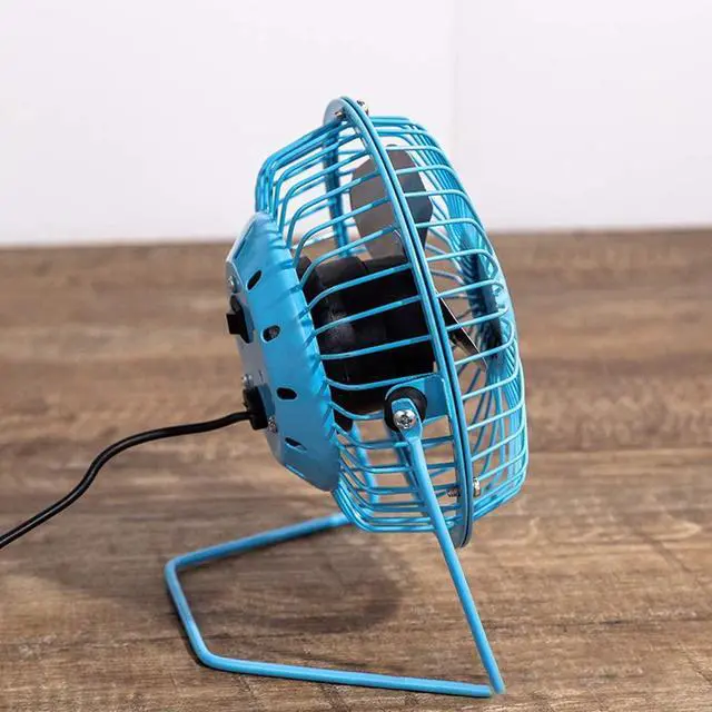 Alt view image 5 of 7 - ZHXY Small Fan,4" Mini USB Fan Home Office Laptop Desktop Cooling Aluminum Blades Desk,Mini Fan,Metal Fan,Portable Cooling Fan 4 Inch Small Compact Size for Office,Dorm Desktop,50 Pcs