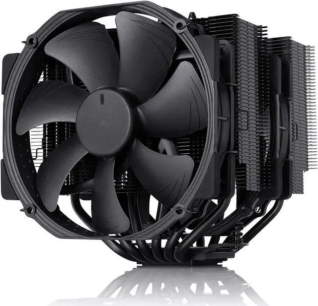 Alt view image 2 of 7 - Noctua NH-D15S chromax.Black CPU Cooler with NA-HC4 chromax.White Heatsink Covers