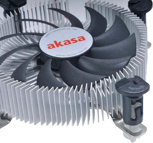 Alt view image 3 of 7 - LP PWM Dual Bearing Cooler for Mini-ITX and Micro-ATX motherboards with LGA 775,1155,1556 Sockets