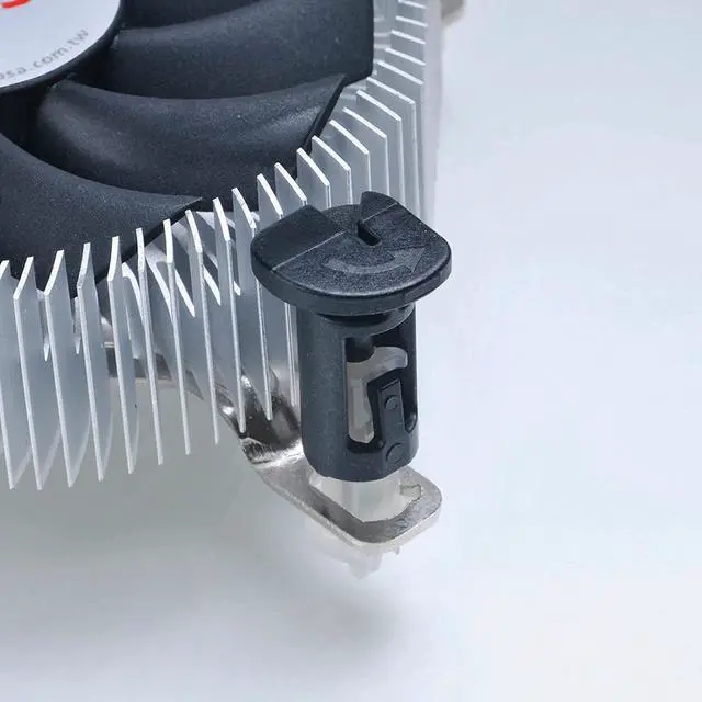 Alt view image 4 of 7 - LP PWM Dual Bearing Cooler for Mini-ITX and Micro-ATX motherboards with LGA 775,1155,1556 Sockets