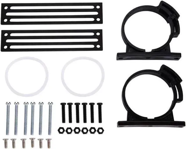 Alt view image 7 of 7 - Pump/Reservoir Combo,800L/H PC Water Cooling Integrated Mute Water Pump,G 1/4" Thread Port PC CPU Water Cooling System Heat Exchanger Tool(17cm-Black)