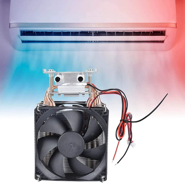 Alt view image 4 of 7 - 12V DIY Thermoelectric Peltier Refrigeration Cooling System Kit Water Cooling System Cooler Device with Fan for Computer