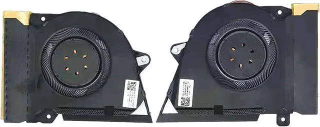 Alt view image 2 of 4 - New Laptop CPU+GPU Cooling Fan for ASUS Rog Zephyrus G14 GA401I GA401IV GA401IU GA401IH GA401II GA401IH-BR7N2BL GA401IHR Series DFSCK22115181H FMBC DFSCK22105182H FMBB DC12V 1A Fan
