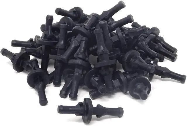 Alt view image 2 of 5 - Honbay 40PCS PC Case Fans Black Rubber Reducing Noise Anti-Vibration Screws Fan Rivet for PC Case Fan or CPU Fan