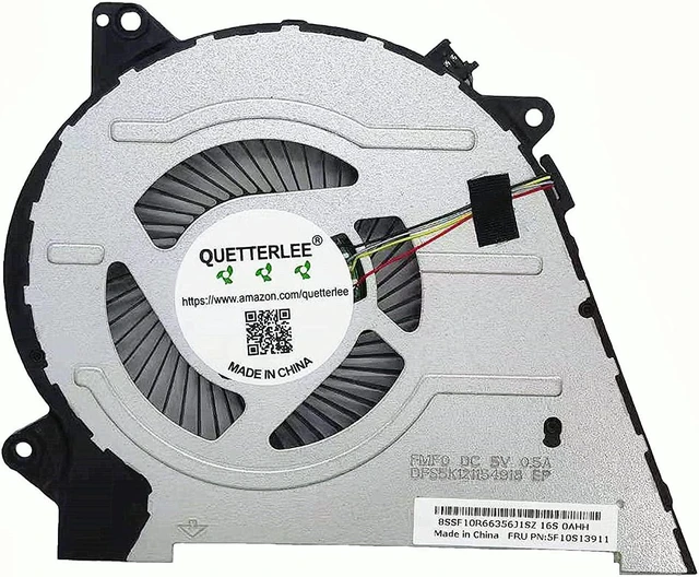 Main image of New CPU Cooling Fan for Lenovo IdeaPad Flex 5 14ARE05 5-14IIL05 5-14ALC05 14" 2-in-1 5-15ALC05 5-15IIL05 5-15ITL05 C550-14 81X20005US 81X2000HUS Series 5F10S13911 NS85C44-19J01 FMF0 Fan