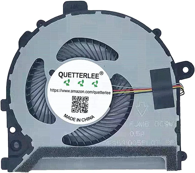Main image of Replacement New Laptop CPU Cooling Fan for Dell Vostro 14 5471 13 5370 14-5471 13-5370 Series DFS531005PL0T FJMB 0RV0CY CN-ORV0CY Fan