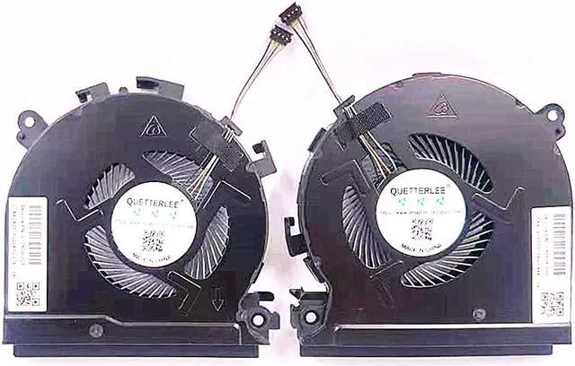 Main image of QUETTERLEE Replacement New Laptop CPU GPU Cooling Fan for HP Spectre X360 15-CH 15-CH000 15-CH008CA 15-CH011DX 15-CH075NR CH032NG CH034NG Series L17605-001 L17606-001 NS75C00-17J22 NS75C00-17J21 Fan