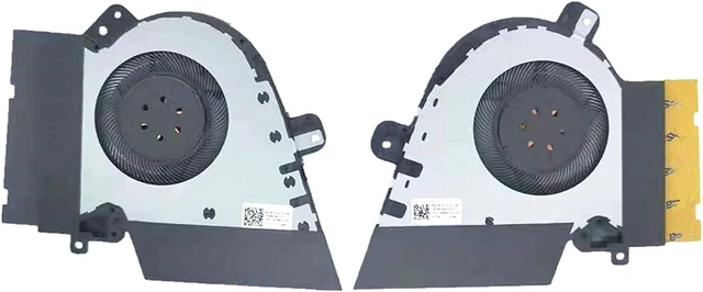 Main image of Replacement New Laptop CPU and GPU Cooling Fan for ASUS ROG Zephyrus S GX502G GX502GW GX502GV GX502LWS GX502LXS Series DFS200912210T FL6H DFSCK221051821 FL6G DC12V 1A Fan