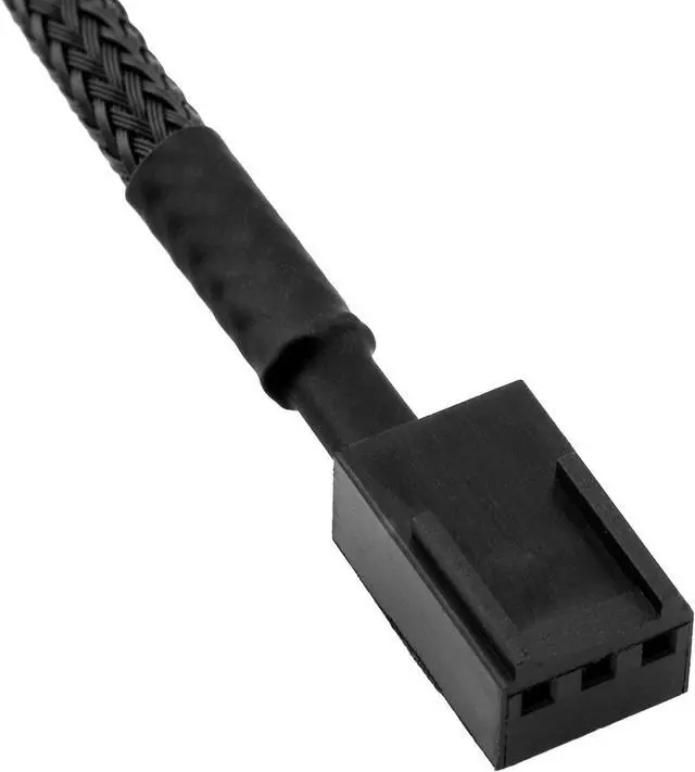 Alt view image 4 of 4 - CRJ Mini XH-2.5mm 2-Pin Male Fan to Standard 3-Pin PC Fan Adapter Cable 2-Pack