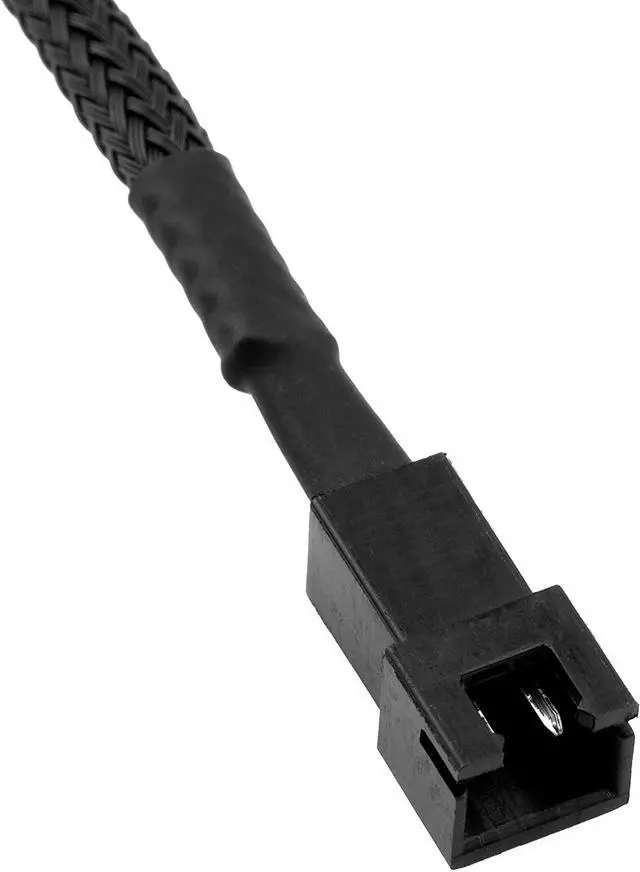 Alt view image 3 of 4 - CRJ Mini XH-2.5mm 2-Pin Male Fan to Standard 3-Pin PC Fan Adapter Cable 2-Pack