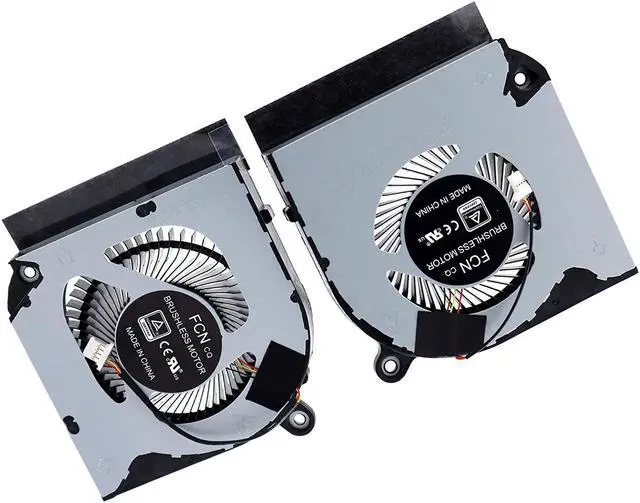 Alt view image 2 of 5 - Deal4GO FML9 DFS531005PL0T CPU Cooling Fan w/GPU Fan FMAQ DFS5K223052836 for Acer Predator Helios 300 PH315-52 PH317-53 AN515-43 AN517-51