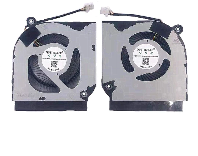Alt view image 4 of 7 - Replacement New Laptop CPU+GPU Cooling Fan for Acer Predator AN515-55 AN515-44 AN515-56 AN515-57 AN515-45 AN517-41 AN517-52 AN517-53 AN517-54 N20C1 AN715-52 Series FMAQ+ FML9 DC5V 0.5A Fan