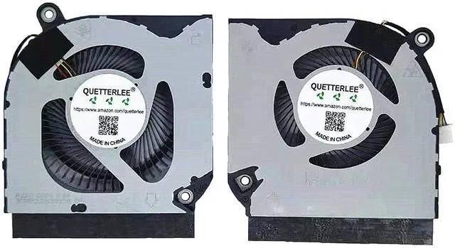 Alt view image 2 of 7 - Replacement New Laptop CPU+GPU Cooling Fan for Acer Predator AN515-55 AN515-44 AN515-56 AN515-57 AN515-45 AN517-41 AN517-52 AN517-53 AN517-54 N20C1 AN715-52 Series FMAQ+ FML9 DC5V 0.5A Fan