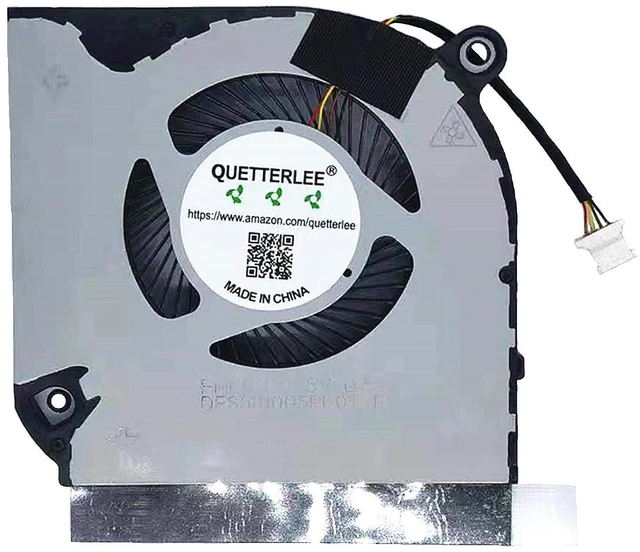 Alt view image 7 of 7 - Replacement New Laptop CPU+GPU Cooling Fan for Acer Predator AN515-55 AN515-44 AN515-56 AN515-57 AN515-45 AN517-41 AN517-52 AN517-53 AN517-54 N20C1 AN715-52 Series FMAQ+ FML9 DC5V 0.5A Fan