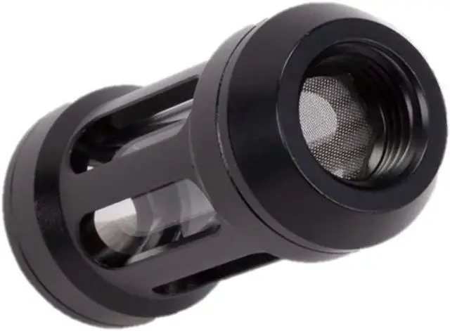Main image of Barrow G1/4" Composite Plate Filter, Black Body, 2.6" Length, PC Water Cooling Filter, Desktop Compatible