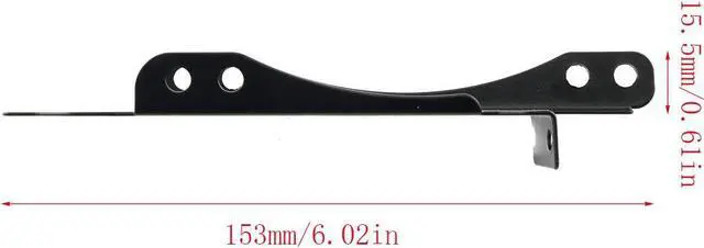 Alt view image 2 of 5 - E-outstanding 1-Pack Dual Fan Mount Rack PCI Slot Bracket for Video Card DIY Support 9cm/12cm Fan Computer Radiator Holder