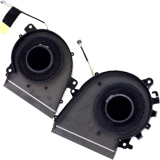 Alt view image 3 of 6 - Deal4GO CPU Cooling Fan DFS150705BR0T FKJH w/GPU Fan Set DFS150705AF0T FKGH Replacement for Lenovo Yoga 530-14 530-14IKB 530-14ARR Flex 6-14