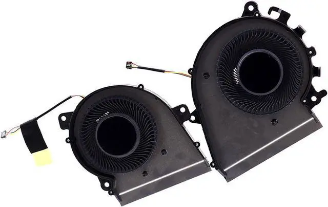 Alt view image 4 of 6 - Deal4GO CPU Cooling Fan DFS150705BR0T FKJH w/GPU Fan Set DFS150705AF0T FKGH Replacement for Lenovo Yoga 530-14 530-14IKB 530-14ARR Flex 6-14