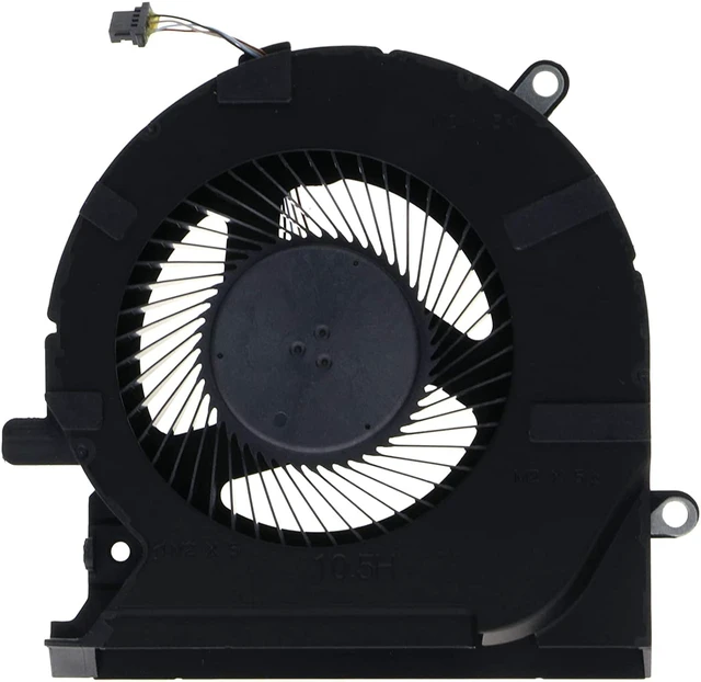 Alt view image 4 of 7 - CPU & GPU Cooling Fan for HP Omen 15-EK Series, 7mm Length, 12V DC, 0.6W, 4000RPM, 41dB, Compatible with Laptop