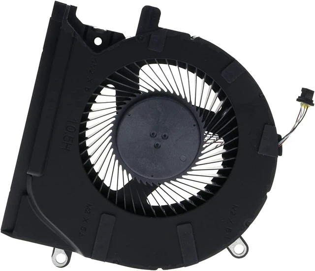 Alt view image 5 of 7 - CPU & GPU Cooling Fan for HP Omen 15-EK Series, 7mm Length, 12V DC, 0.6W, 4000RPM, 41dB, Compatible with Laptop