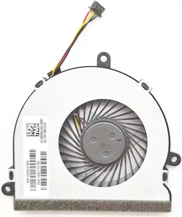 Main image of Lee_Store Replacement CPU Cooling Fan for HP 250 G4 255 G4 15-AC 15-AF 15-AC 15-AY 15-AF 15-BA 15-BS 15-BE 15-BF 15-BD 15-BW Series 4Pin 4Wire SPS 813946-001 DC28000JLR0 FN0565-A1033L2AL DC5V 0.45A