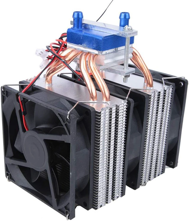 Main image of TANIQIACa DIY Water Cooling System Semiconductor Cooler Device 12V Low Capacity High Efficiency Water Cycle System with Custom Chip and Copper Tubes