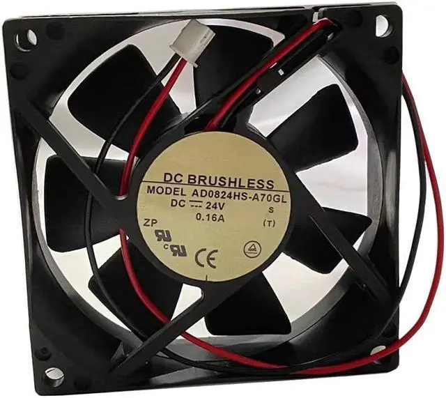 Main image of AD0824HS-A70GL DC24V 0.16A 8cm 8025 2-Wire Cooling Fan Fan